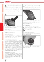 Предварительный просмотр 22 страницы SUHNER ABRASIVE UWK 10-R125 Technical Document