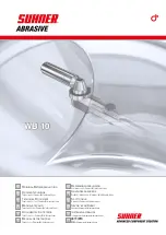 SUHNER ABRASIVE WB 10 Technical Document предпросмотр