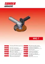 SUHNER ABRASIVE WIG 7 Technical Document предпросмотр