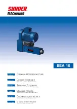 Предварительный просмотр 1 страницы SUHNER MACHINING BEA 16 Technical Document