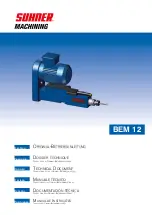 Предварительный просмотр 1 страницы SUHNER MACHINING BEM 12 Technical Document