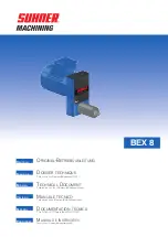 SUHNER MACHINING BEX 8 Technical Document предпросмотр