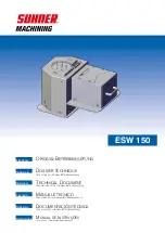 SUHNER MACHINING ESW 150 Technical Document предпросмотр