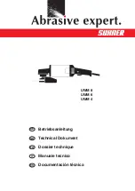 SUHNER Abrasive expert UWM 4 Technical Document preview