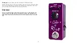 Предварительный просмотр 3 страницы Suhr Riot Mini User Manual