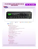 Preview for 1 page of Suhyoon PA-30RC Manual