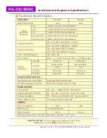 Preview for 2 page of Suhyoon PA-30RC Manual