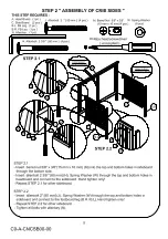 Предварительный просмотр 5 страницы Suitebebe Connelly Lifetime 27500 Assembly Instructions Manual