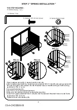 Предварительный просмотр 6 страницы Suitebebe Connelly Lifetime 27500 Assembly Instructions Manual