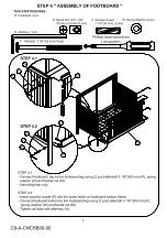 Предварительный просмотр 7 страницы Suitebebe Connelly Lifetime 27500 Assembly Instructions Manual