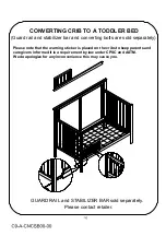 Предварительный просмотр 10 страницы Suitebebe Connelly Lifetime 27500 Assembly Instructions Manual