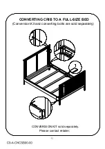 Предварительный просмотр 12 страницы Suitebebe Connelly Lifetime 27500 Assembly Instructions Manual