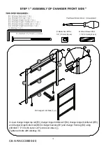 Предварительный просмотр 4 страницы Suitebebe RAMSEY 24900 Assembly Instructions Manual