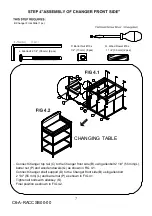 Предварительный просмотр 7 страницы Suitebebe RAMSEY 24900 Assembly Instructions Manual