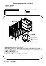 Предварительный просмотр 9 страницы Suitebebe RAMSEY 24900 Assembly Instructions Manual