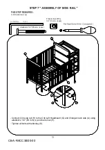 Предварительный просмотр 10 страницы Suitebebe RAMSEY 24900 Assembly Instructions Manual