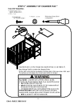 Предварительный просмотр 11 страницы Suitebebe RAMSEY 24900 Assembly Instructions Manual