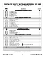 Preview for 54 page of Suitmate Swimsuit Water Extractor 115V Installation & Maintenance