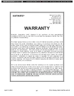 Предварительный просмотр 69 страницы Suitmate Swimsuit Water Extractor Installation & Maintenance Manual