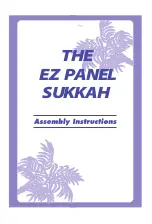Sukkah Center EZ PANEL Assembly Instructions Manual preview