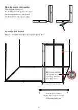 Preview for 4 page of SUKKAHMART Hard Wall Aluminium 2x3m Assembly Instructions Manual