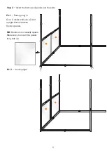 Preview for 5 page of SUKKAHMART Hard Wall Aluminium 2x3m Assembly Instructions Manual