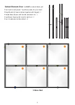 Preview for 3 page of SUKKAHMART Hard Wall Aluminium 3x3m Assembly Instructions Manual