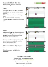 Предварительный просмотр 4 страницы SUKKAHMART Super Sukkah Building Instructions