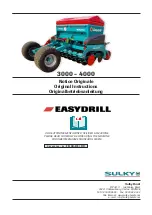 Preview for 1 page of Sulky Burel EASYDRILL 3m Original Instructions Manual