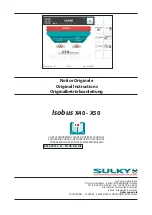 Sulky Isobus X40 Original Instructions Manual предпросмотр