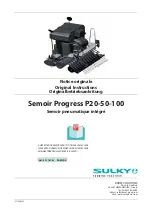 Sulky Semoir Progress P100 Original Instructions Manual предпросмотр