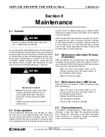 Предварительный просмотр 61 страницы Sullair 3000PB User Manual