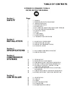 Preview for 3 page of Sullair DE-18 Operator'S Manual And Parts List