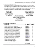 Preview for 49 page of Sullair DE-18 Operator'S Manual And Parts List