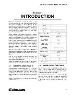 Preview for 5 page of Sullair DHL-100 User & Service Manual