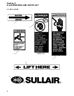 Preview for 58 page of Sullair EES LS25S Series Operator'S Manual And Parts List