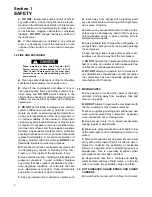 Предварительный просмотр 8 страницы Sullair LS-25 Operator'S Manual And Parts List