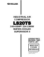 Sullair LS20TS Operator'S Manual And Parts List preview