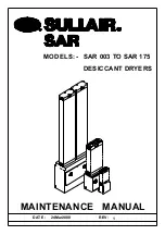 Preview for 1 page of Sullair SAR 003 Maintenance Manual