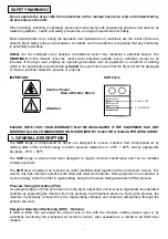 Предварительный просмотр 3 страницы Sullair SAR024 User Manual