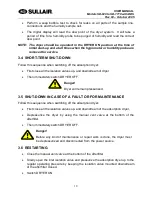 Предварительный просмотр 19 страницы Sullair SD-1050 Series User Manual