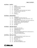 Preview for 3 page of Sullair ShopTek ST1100 User Manual