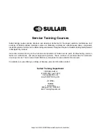 Предварительный просмотр 2 страницы Sullair ShopTek ST45 Operation & Maintenance Manual