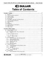 Preview for 3 page of Sullair ShopTek ST45 Operation & Maintenance Manual