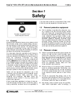 Предварительный просмотр 7 страницы Sullair ShopTek ST45 Operation & Maintenance Manual