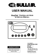 Sullair ShopTek User Interface Manual предпросмотр