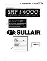 Предварительный просмотр 160 страницы Sullair TS32 Series Operator'S Manual And Parts List