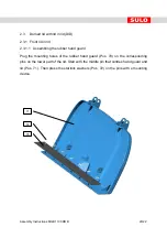 Preview for 20 page of SULO MGB 1100 RD Assembly Instructions And Spare Parts List