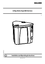 Preview for 1 page of Sulzer ABS MF 154 Installation And Operating Instructions Manual