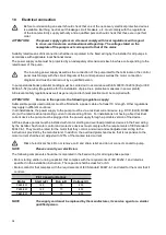 Preview for 12 page of Sulzer ABS Piranha PE100/2-E-60 Installation, Operating And Maintenance Instruction